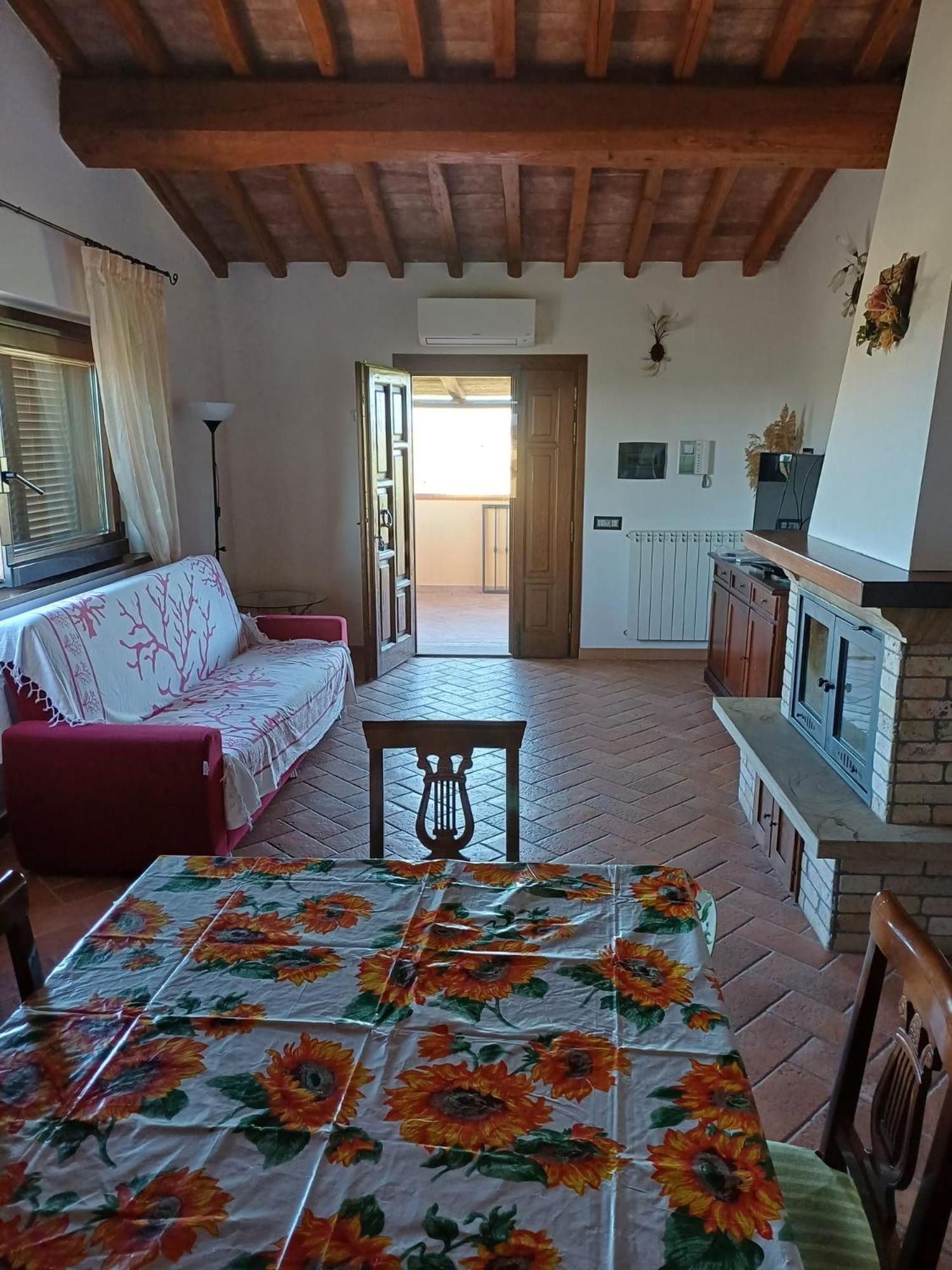 Appartamento Farfollie Pescia Romana Exterior foto